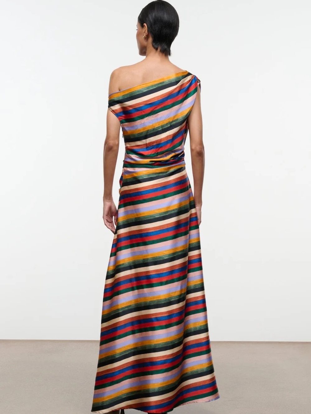 STAUD Phare Silk Maxi Dress - Picture 3 of 8
